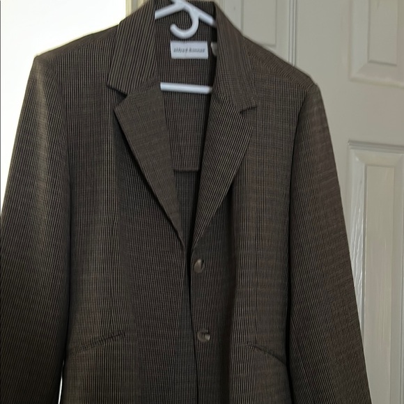 Alfred Dunner Brown Sport Coat with Notched Lapels - Picture 1 of 1